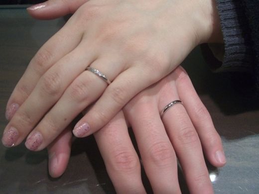 思い描いていた指輪に出会えました☆彡