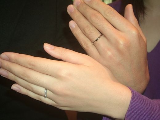 素敵なマリッジリングが見つかりました☆彡