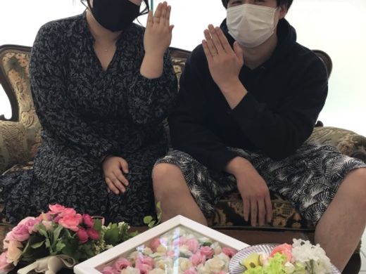 セミオーダーで自分達だけのリングに♡