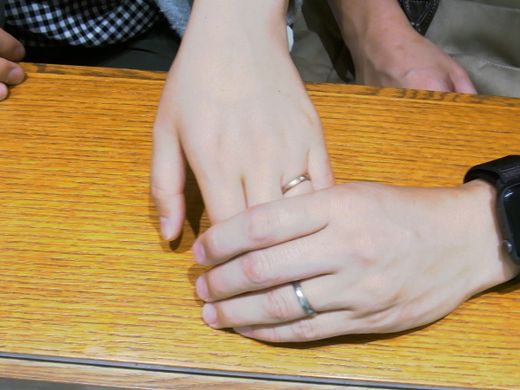 とても素晴らしいお店と指輪でした