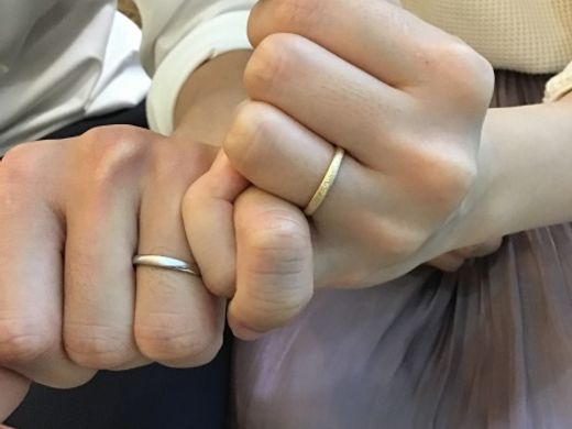 お二人だけのオリジナルリング
