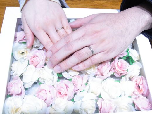 素敵な指輪に仕上げて頂きました