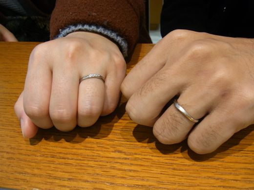 素敵な婚約・結婚指輪ありがとうございました。