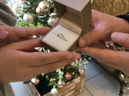 ブルーダイヤが決め手に♡