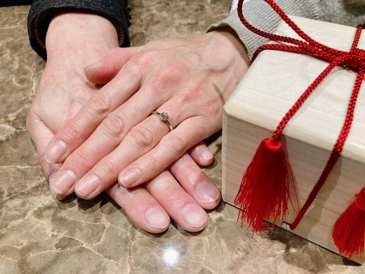 【ビジュピコ姫路店】彼女の薬指に着けた瞬間感動！！