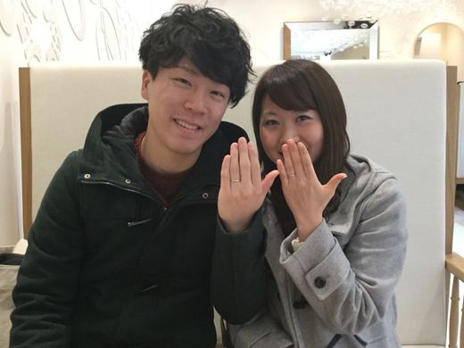 運命のリングに出会えました！