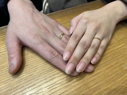 【なんばパークス店】これだという指輪を導き出してくれました。