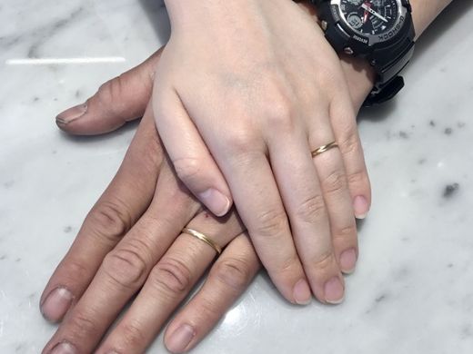 【松本店】私達に合った指輪を見つけることができました。