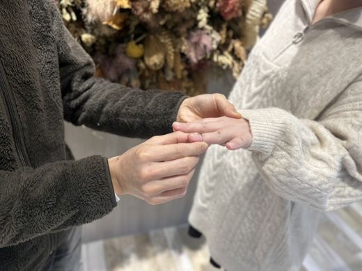 【ビジュピコ姫路店】気に入った結婚指輪が購入出来ました。