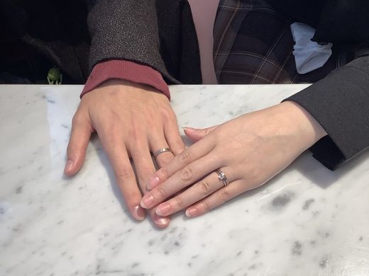 【松本店】とても素敵な指輪に出会えました。