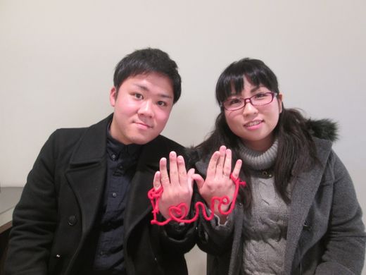 自分に合ったリングを選ぶことが出来ました!