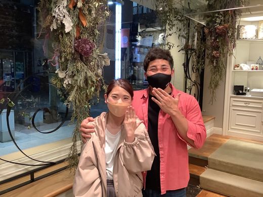 【金沢店】とてもステキな指輪で嬉しいです♡