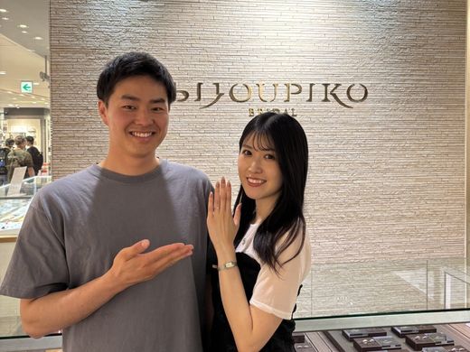 【なんばパークス店】仕上がりも想像以上に満足しました