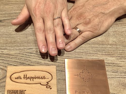 【宮崎店】こだわったピンクゴールドのリング