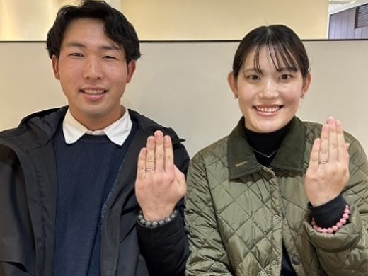 【熊本店】お気に入りの指輪を見つけることができました！