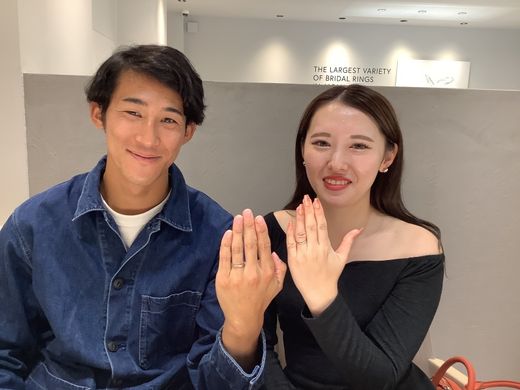 【宮崎店】素敵なリングに出会えました!!