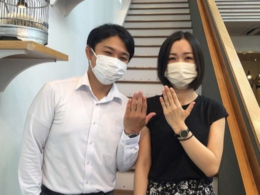 【福岡店】直感で素敵なリングに即決！