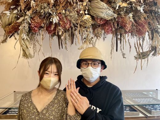 【ビジュピコ鳥取店】理想通りの指輪に出会うことが出来ました！