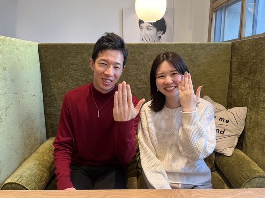 【小倉店】満足のいく指輪が選べました✨