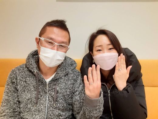 【神戸店】後悔のないリング選びが出来ました。