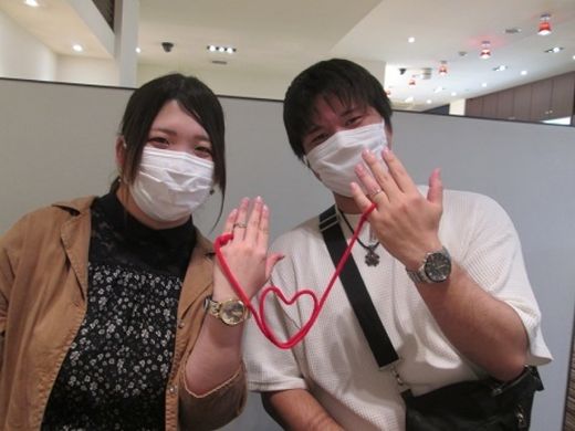 【熊本店】運命の指輪に出会えました♪