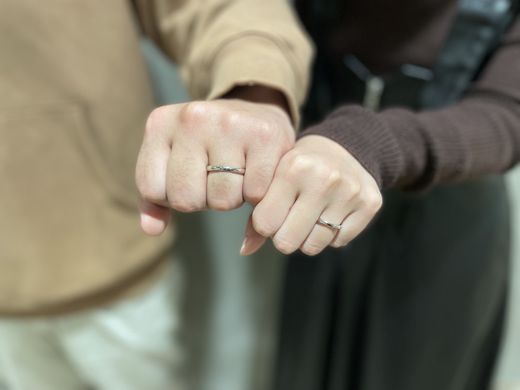 【なんばパークス店】楽しく指輪選びをさせて頂きました！