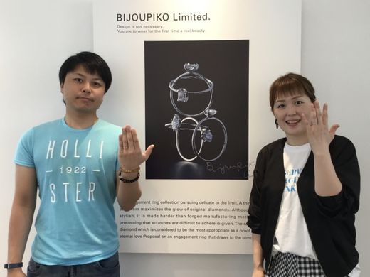 【小倉店】理想の指輪に出逢えました☆