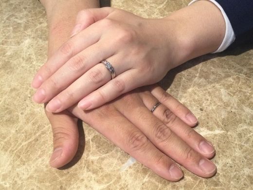 【なんばパークス店】気持ちよくリング選びが出来ました！