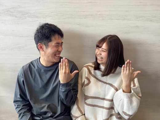 【長野店】丁寧な説明を受けながら指輪を選ぶことができました。