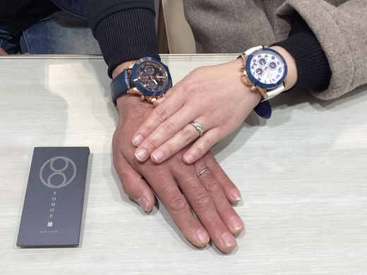 【長崎店】自分達に合った指輪を選ぶ事ができ満足しています