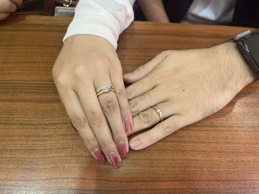 【なんばパークス店】大満足の指輪に出会えました!!