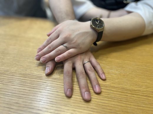 【なんばパークス店】2人とも満足できるものに仕上がりました。