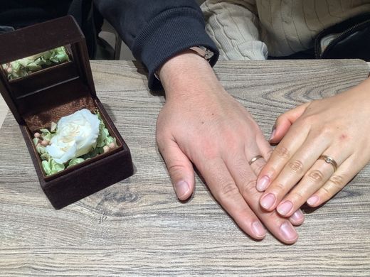 【宮崎店】いい指輪に出会うことができました