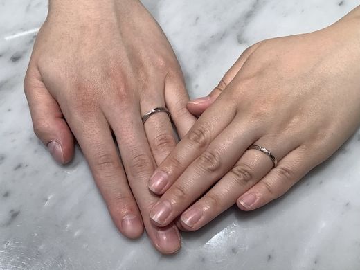 【松本店】私たちらしい指輪に出会えた♡