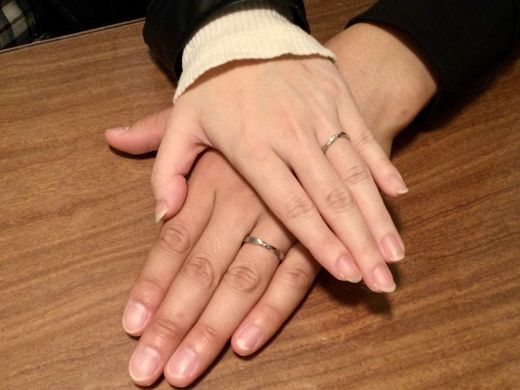 【京都店】長く着けていても丈夫なデザインで決めました！