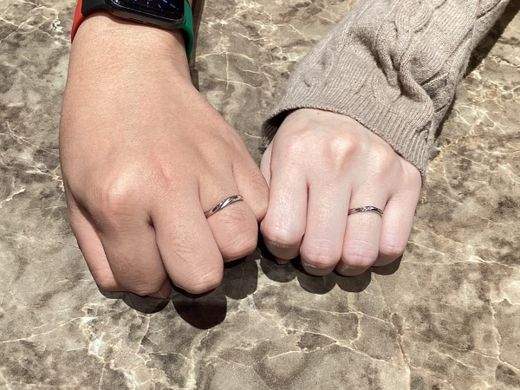 【長野店】店員さんにすてきな指輪を紹介していただき、購入しました。