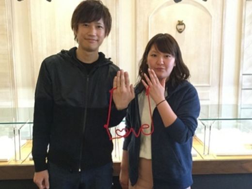 【福岡店】リングの色と形が気に入りました。