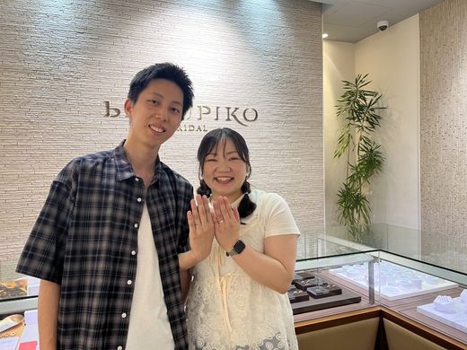 【なんばパークス店】約半日付き合って下さり、ありがとうございました。