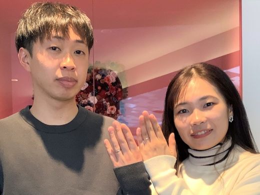 【福井店】二人の納得がいく、指輪を見つけることができました。