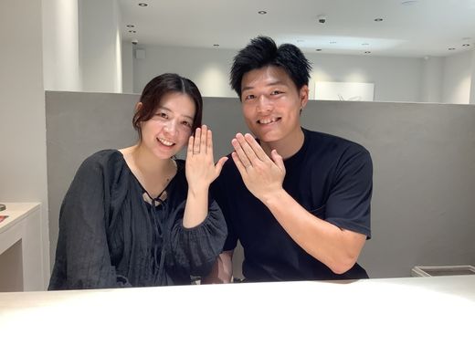 【宮崎店】自分たちらしいリング