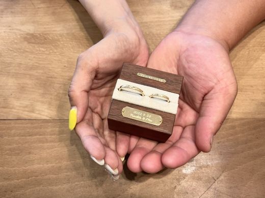 【鳥取店】素敵な結婚指輪に出会うことが できました！