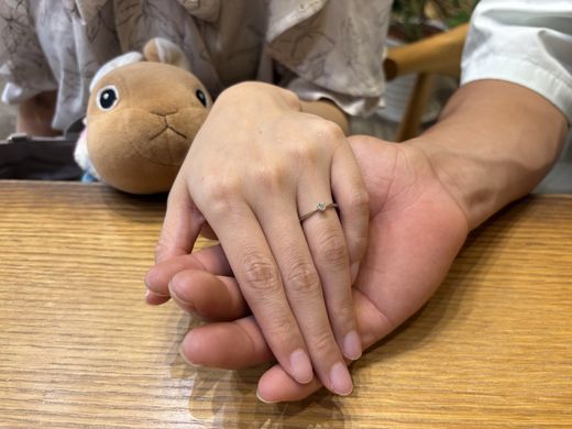 【なんばパークス店】可愛いリングで嬉しいです！