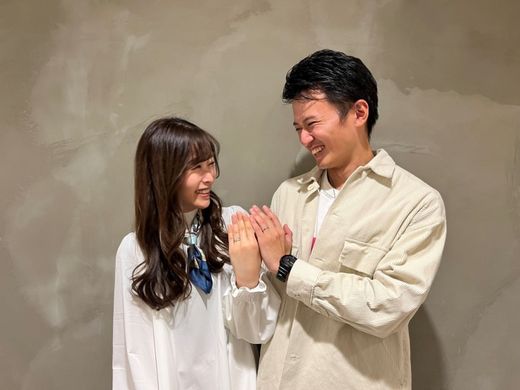 【なんばパークス店】自分に合ったリングを選ぶことが出来ました！