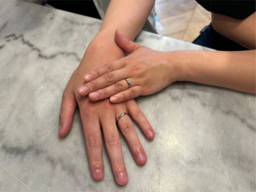 【ビジュピコ鳥取店】素敵な指輪が選べて二人とも満足です！