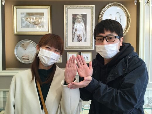 【金沢店】内緒で指輪を選んでくれていたこと、嬉しかったです。