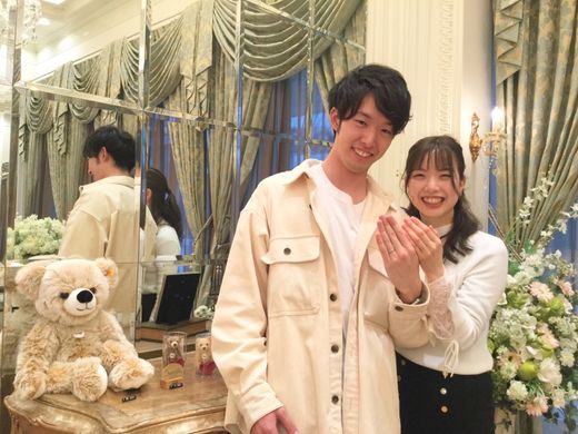 【金沢店】お互い素敵なリングに巡り逢えました♡