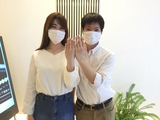 【京都店】じっくり希望に合うリングを選ばせて頂きました。