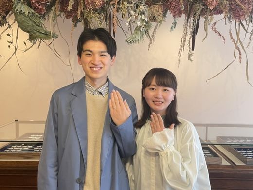 【鳥取店】自分達の意見や好みに寄り添っていただき、リラックスして選ぶことができました。