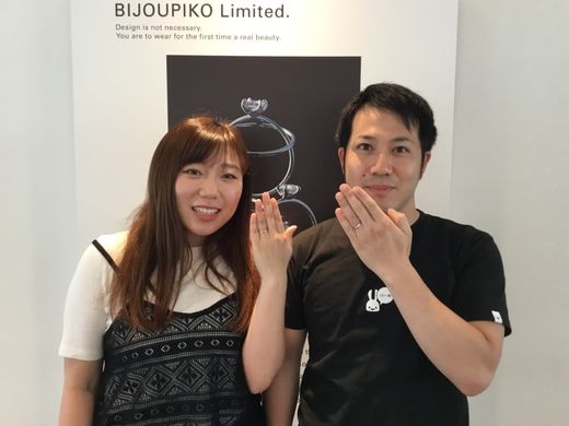 【小倉店】素敵なリングを選ぶことが出来ました☆