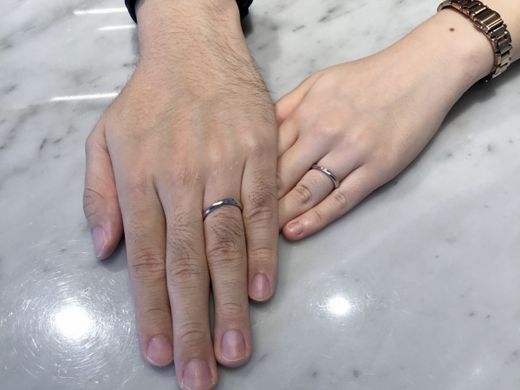 【松本店】このお店で結婚指輪を買う事が出来て本当に良かったです。